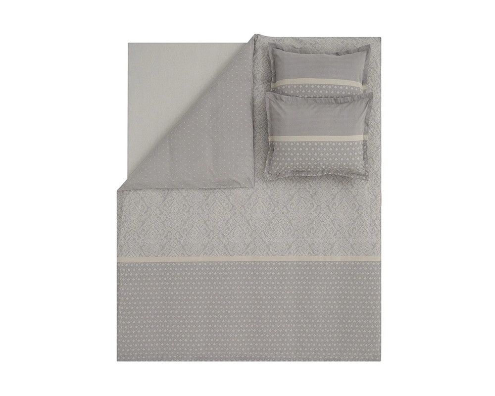 անկողնային հավաքածու մոխրագույն King Size Amora Rnf